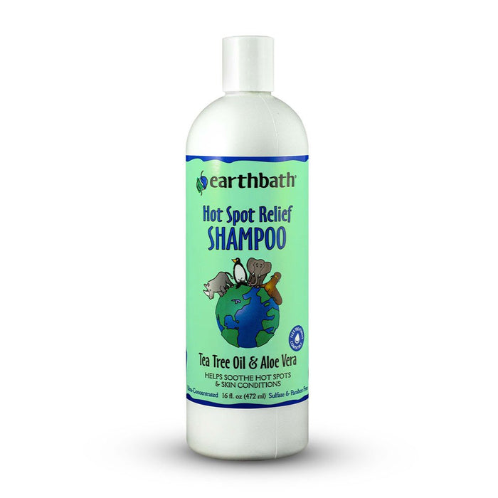 Photo of Earthbath-Earthbath Hot Spot Relief Shampoo-Tea Tree Oil & Aloe Vera-16 oz-from Pet Wish Pros