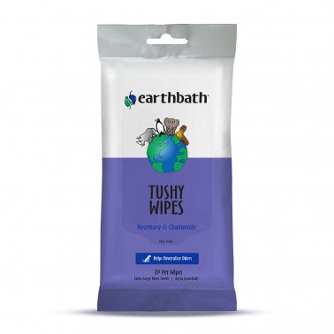 Photo of Earthbath-Earthbath Tushy Wipes-Rosemary & Chamomile-30 count-from Pet Wish Pros