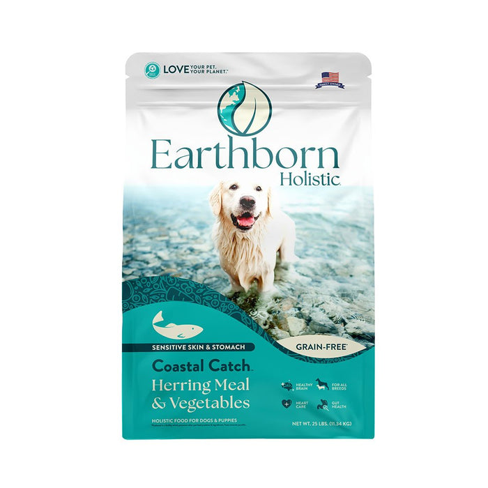 Photo of Earthborn-Earthborn Holistic Grain-Free Dry Dog Food-Coastal Catch-25 lb-from Pet Wish Pros