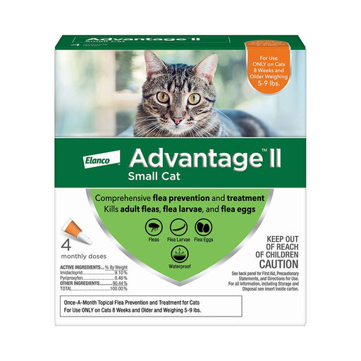 Photo of Elanco-Advantage Flea Control for Cats and Kittens-1-9 lb-4 count-from Pet Wish Pros