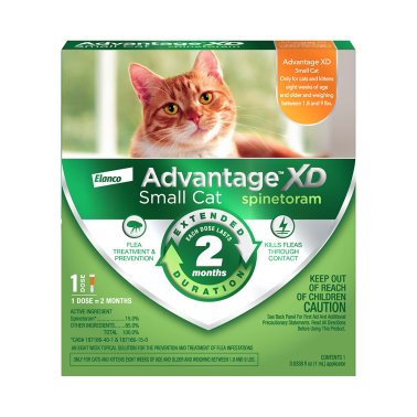 Photo of Elanco-Advantage XD Topical Flea Treatment & Prevention for Cats-1 Dose-Small Cat (under 9 lbs)-Original-from Pet Wish Pros