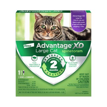 Photo of Elanco-Advantage XD Topical Flea Treatment & Prevention for Cats-Large-1 count-from Pet Wish Pros