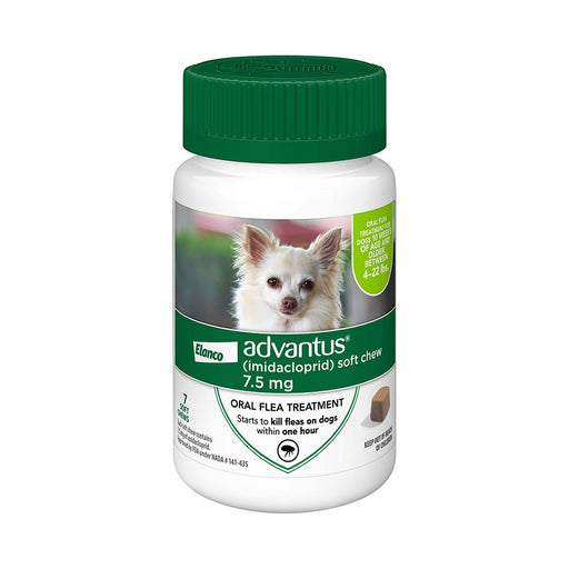 Photo of Elanco-Advantus Chewable Flea Treatments for Dogs-7 count-Small Dog (under 10 lb)-from Pet Wish Pros