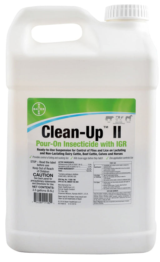Photo of Elanco-Clean-Up II Pour On Insecticide w/IGR-from Pet Wish Pros