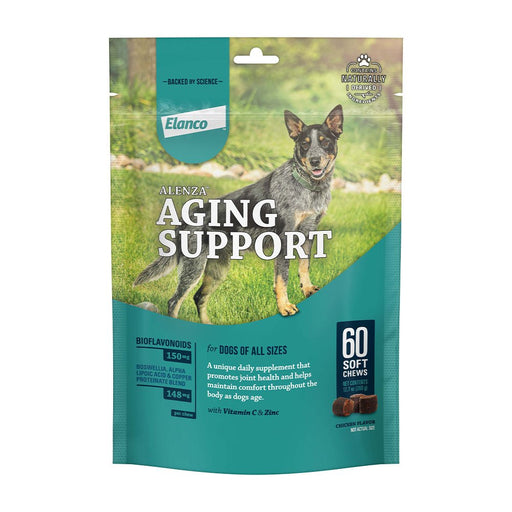 Photo of Elanco-Healthcare Alenza Aging Support Soft Chew Joint Dog Supplement-60 count-from Pet Wish Pros