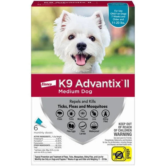 Photo of Elanco-K9 Advantix II Flea & Tick Treatment for Dogs-from Pet Wish Pros