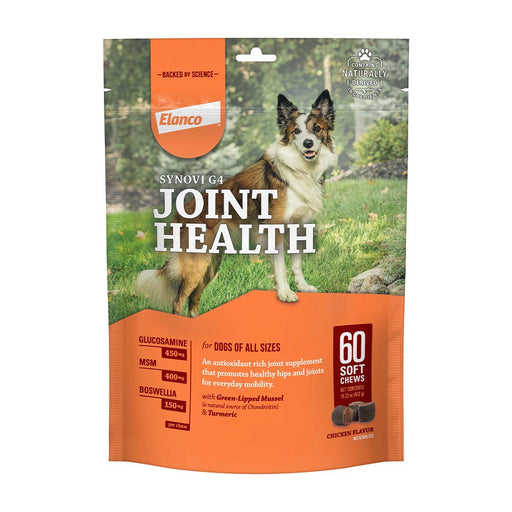 Photo of Elanco-Synovi G4 Joint Health Soft Chew Dog Supplement-60 count-from Pet Wish Pros