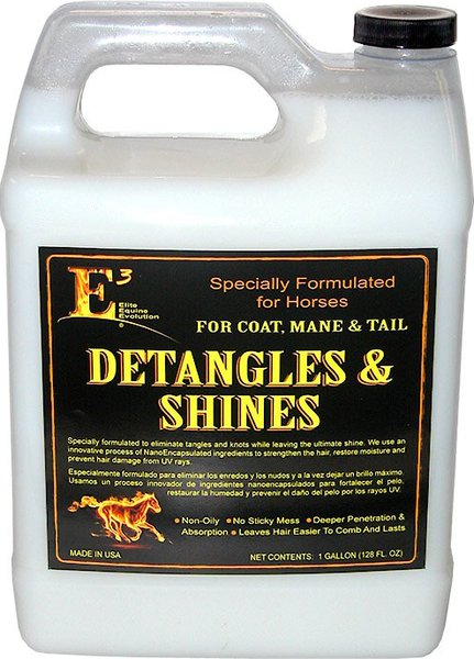 Photo of Elite Pharmaceuticals Inc-E3 Detangles & Shines for Coat, Mane, and Tail-1 Gallon-from Pet Wish Pros