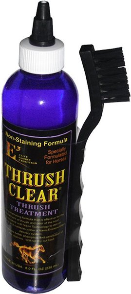 Photo of Elite Pharmaceuticals Inc-E3 Thrush Clear Thrust Treatment for Horses-8 oz-from Pet Wish Pros