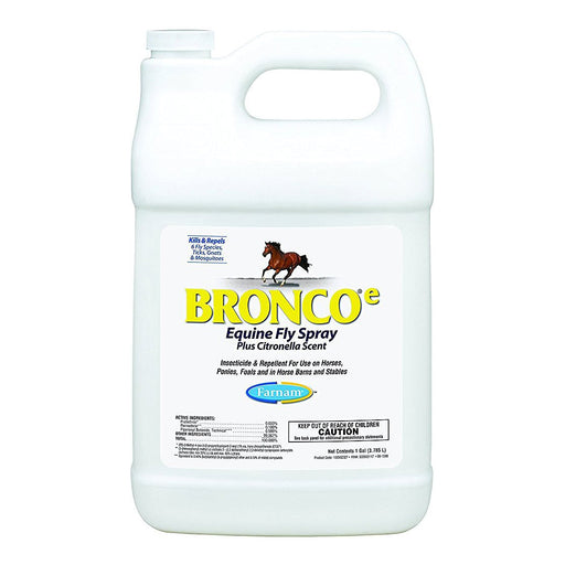 Photo of Farnam-Bronco Equine Fly Spray Plus-Citronella-1 Gallon-from Pet Wish Pros