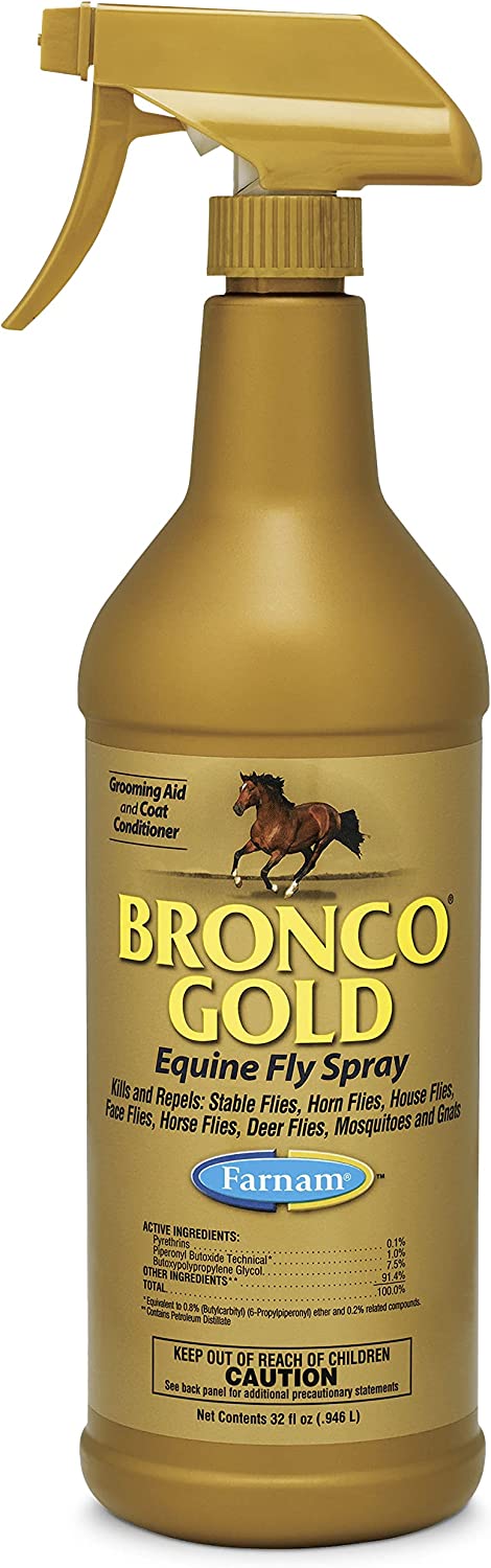 Photo of Farnam-Bronco Gold Equine Fly Spray-32 oz-from Pet Wish Pros