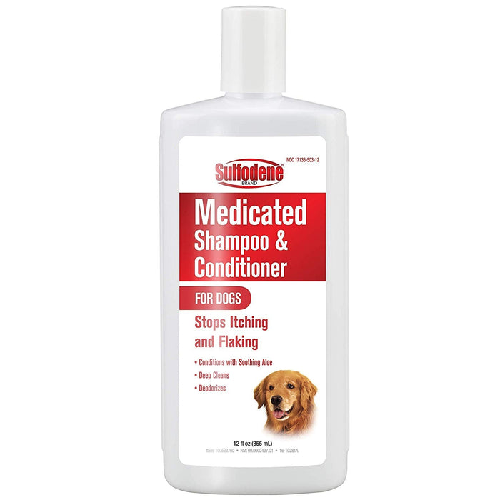 Photo of Farnam-Farnam Medicated Shampoo for Dogs-12 oz-Odor-from Pet Wish Pros