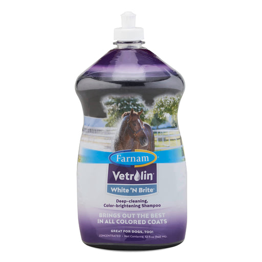 Photo of Farnam-Vetrolin White 'N Brite Shampoo-32 oz-from Pet Wish Pros