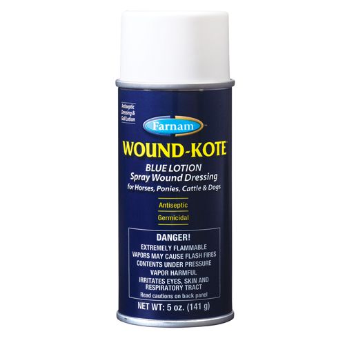 Photo of Farnam-Wound-Kote Blue Lotion Wound Dressing-5 oz-from Pet Wish Pros