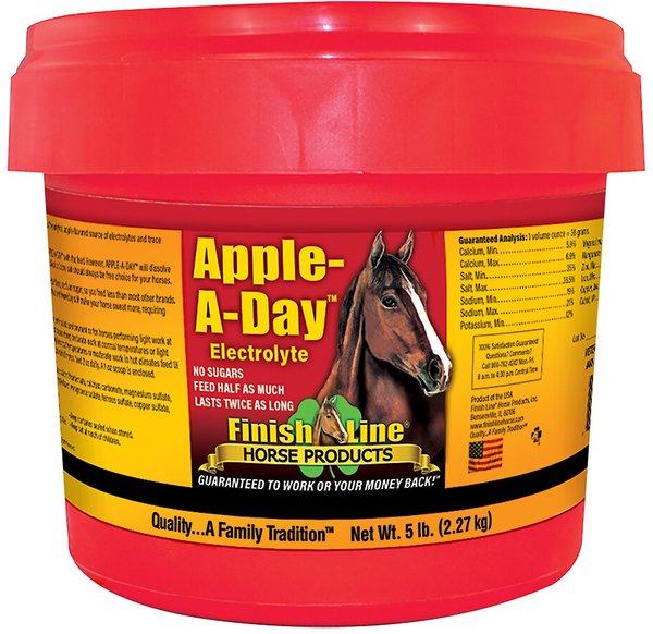 Photo of Finish Line Horse Products-Apple-A-Day Electrolyte-5 lb-from Pet Wish Pros