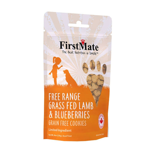 Photo of FirstMate Pet Foods-FirstMate Dog Treats-Grass Fed Lamb & Blueberries-8 oz-from Pet Wish Pros