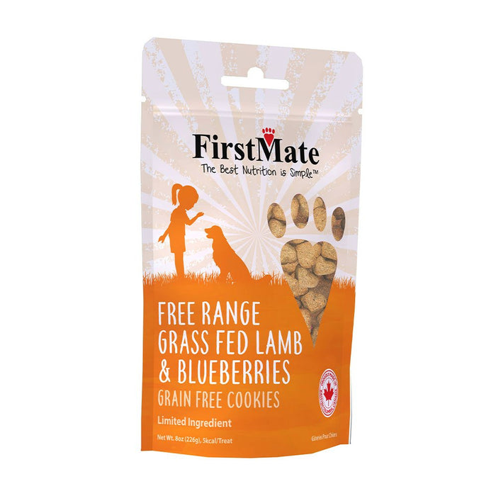 Photo of FirstMate Pet Foods-FirstMate Dog Treats-Grass Fed Lamb & Blueberries-8 oz-from Pet Wish Pros