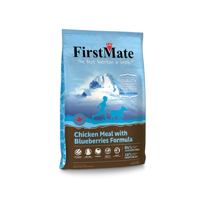 Photo of FirstMate Pet Foods-FirstMate Grain-Free Limited Ingredient Diet Dry Dog Food-Chicken Meal with Blueberries-28.6 lb-from Pet Wish Pros