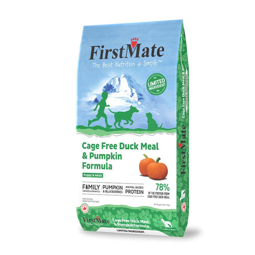 Photo of FirstMate Pet Foods-FirstMate Grain-Free Limited Ingredient Diet Dry Dog Food-Duck and Pumpkin-25 lb-from Pet Wish Pros