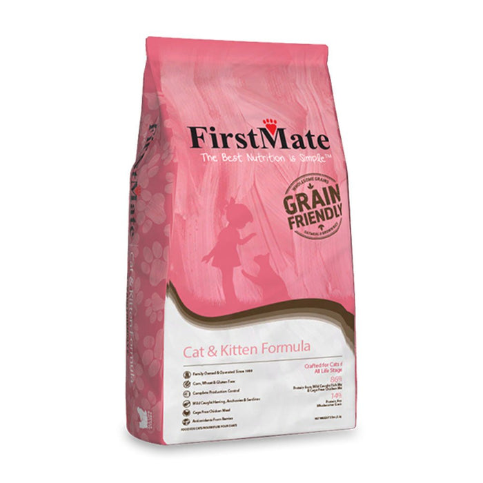 Photo of FirstMate Pet Foods-FirstMate Grain-Friendly Cat & Kitten Formula Cat Food-5 lb-from Pet Wish Pros