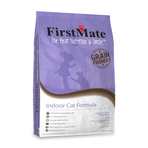 Photo of FirstMate Pet Foods-FirstMate Grain-Friendly Indoor Cat Formula Cat Food-13.2 lb-from Pet Wish Pros