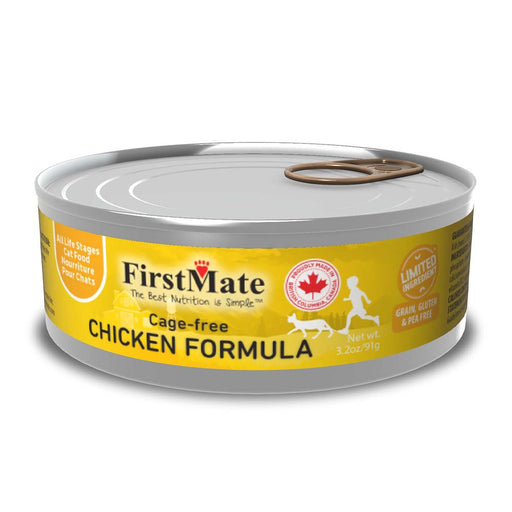 Photo of FirstMate Pet Foods-FirstMate Limited Ingredient Diet Canned Cat Food-Cage Free Chicken-(3.2 oz) [24 count]-from Pet Wish Pros