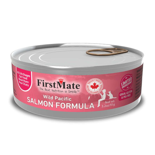 Photo of FirstMate Pet Foods-FirstMate Limited Ingredient Diet Canned Cat Food-Wild Salmon-(3.2 oz) [24 count]-from Pet Wish Pros