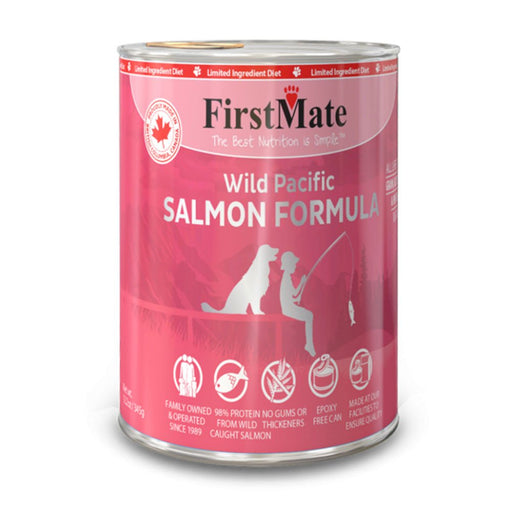 Photo of FirstMate Pet Foods-FirstMate Limited Ingredient Diet Canned Dog Food-Wild Salmon-(12.2 oz) [12 count]-from Pet Wish Pros