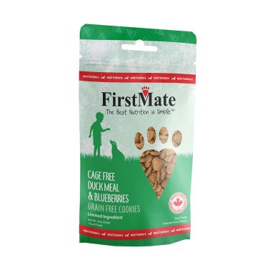 Photo of FirstMate Pet Foods-FirstMate Mini Dog Treats-Duck & Blueberry-8 oz-from Pet Wish Pros