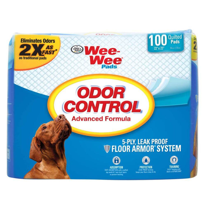 Photo of Four Paws-Four Paws Wee-Wee Odor Control Pads-100 count-from Pet Wish Pros