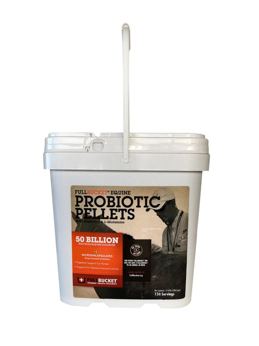 Photo of FullBucket Health-FullBucket Equine Probiotic Pellets-150 Servings-from Pet Wish Pros