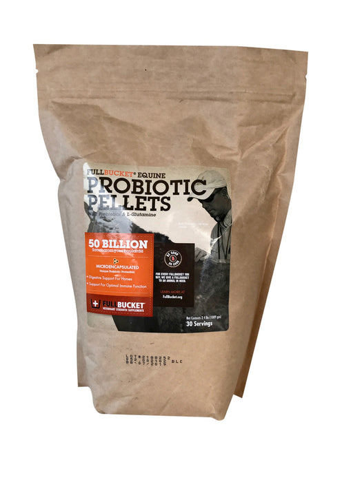 Photo of FullBucket Health-FullBucket Equine Probiotic Pellets-30 Servings-from Pet Wish Pros