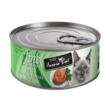 Photo of Fussie Cat-Fussie Cat Fine Dining Pate Entrée Canned Cat Food-Oceanfish-(2.82 oz) [24 count]-from Pet Wish Pros