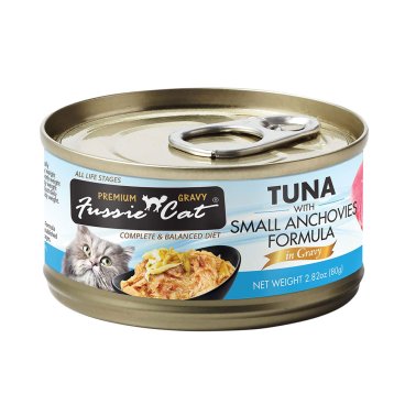 Photo of Fussie Cat-Fussie Cat Premium Formula Canned Cat Food-Tuna with Small Anchovies-(2.82 oz) [24 count]-from Pet Wish Pros