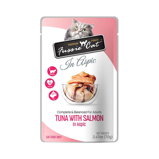 Photo of Fussie Cat-Fussie Cat Premium Formula Pouches In Aspic Cat Food-from Pet Wish Pros