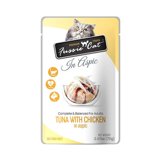 Photo of Fussie Cat-Fussie Cat Premium Formula Pouches In Aspic Cat Food-from Pet Wish Pros