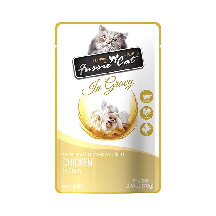 Photo of Fussie Cat-Fussie Cat Premium Formula Pouches In Gravy Cat Food-from Pet Wish Pros