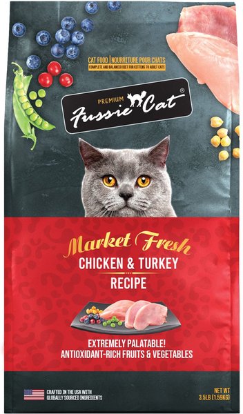 Photo of Fussie Cat-Fussie Cat Premium Market Fresh Dry Cat Food-Chicken & Turkey-10 lb-from Pet Wish Pros
