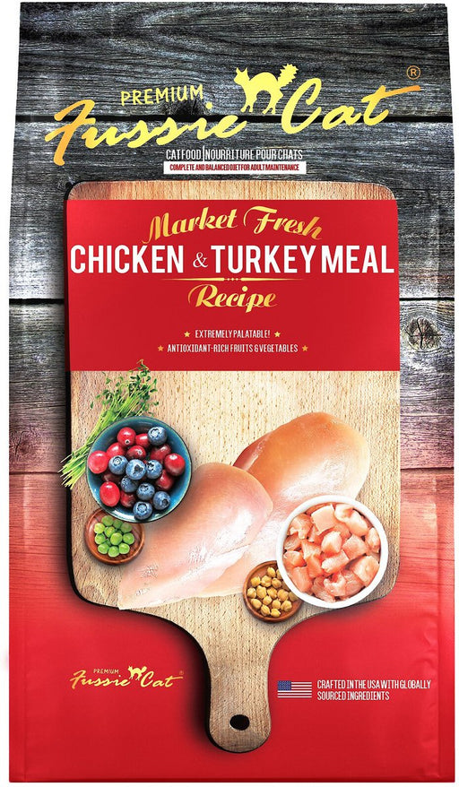 Photo of Fussie Cat-Fussie Cat Premium Market Fresh Dry Cat Food-Chicken & Turkey-2 lb-from Pet Wish Pros