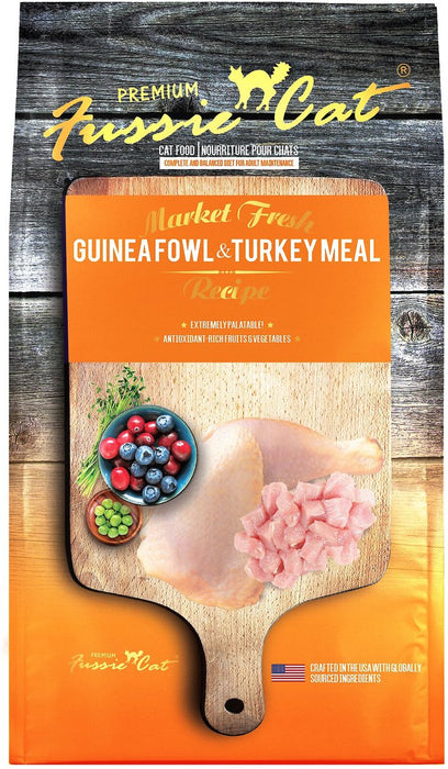 Photo of Fussie Cat-Fussie Cat Premium Market Fresh Dry Cat Food-Guinea Fowl & Turkey-2 lb-from Pet Wish Pros