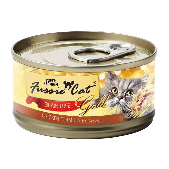 Photo of Fussie Cat-Fussie Cat Super Premium Grain-Free Canned Cat Food-Chicken-(2.82 oz) [24 count]-from Pet Wish Pros