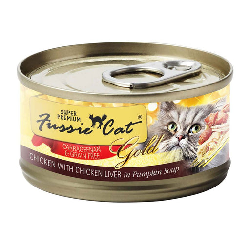 Photo of Fussie Cat-Fussie Cat Super Premium Grain-Free Canned Cat Food-Chicken & Chicken Liver-(2.82 oz) [24 count]-from Pet Wish Pros