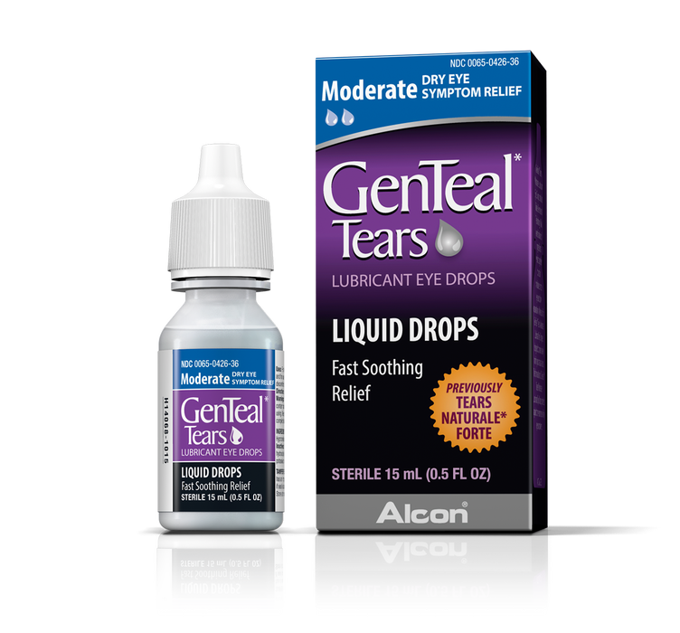 Photo of GenTeal-Genteal Tears Moderate Eye Drops-15 mL-from Pet Wish Pros