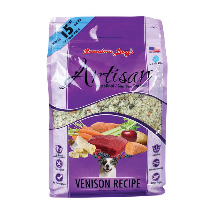 Photo of Grandma Lucy's-Grandma Lucy's Artisan Dry Dog Food-Venison-3 lb-from Pet Wish Pros