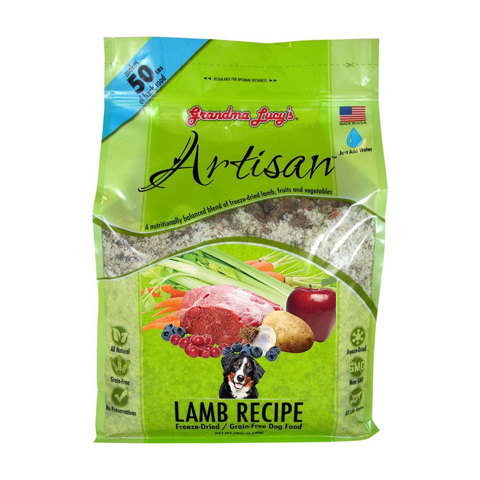 Photo of Grandma Lucy's-Grandma Lucy's Artisan Grain-Free Freeze-Dried Dog Food-Lamb-10 lb-from Pet Wish Pros