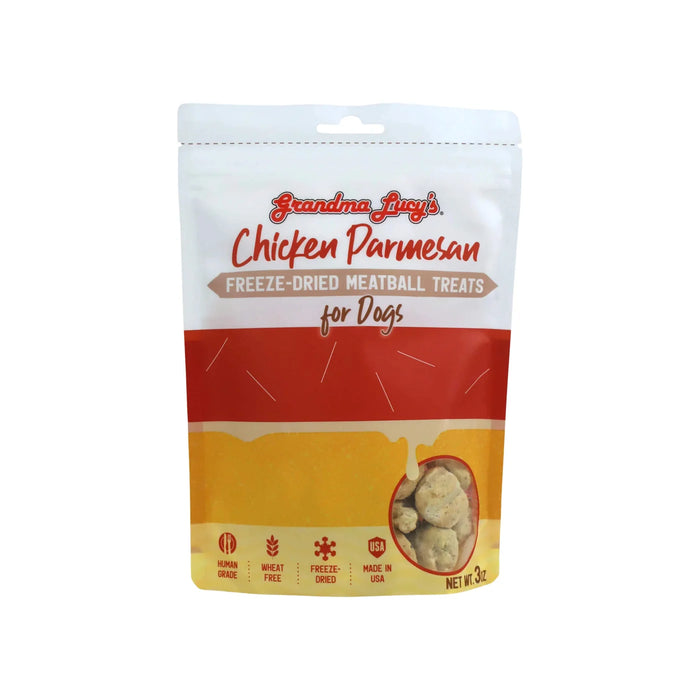 Photo of Grandma Lucy's-Grandma Lucy's Freeze-Dried Meatball Dog Treats-Chicken Parmesan-3 oz-from Pet Wish Pros