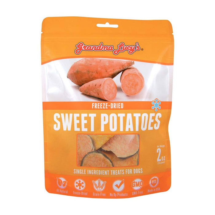 Photo of Grandma Lucy's-Grandma Lucy's Freeze-Dried Single Ingredient Dog and Cat Treat-Sweet Potato-2 oz-from Pet Wish Pros