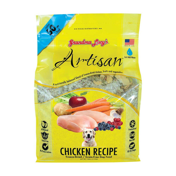 Photo of Grandma Lucy's-Grandma Lucy's Grain-Free Freeze-Dried Dog Food-Chicken-10 lb-from Pet Wish Pros