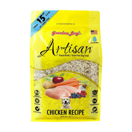 Photo of Grandma Lucy's-Grandma Lucy's Grain-Free Freeze-Dried Dog Food-Chicken-3 lb-from Pet Wish Pros