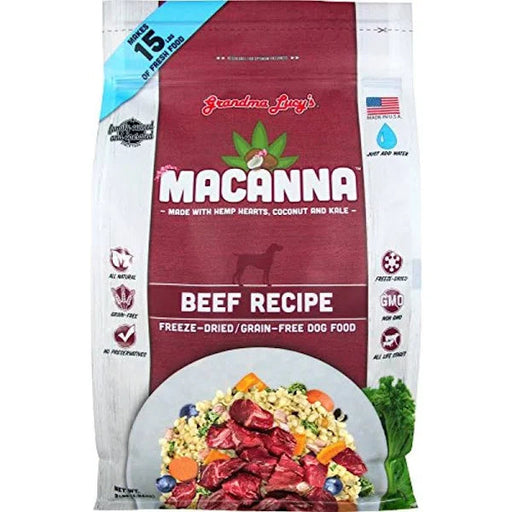 Photo of Grandma Lucy's-Grandma Lucy's Macanna Grain-Free Freeze-Dried Dog Food-Beef-3 lb-from Pet Wish Pros